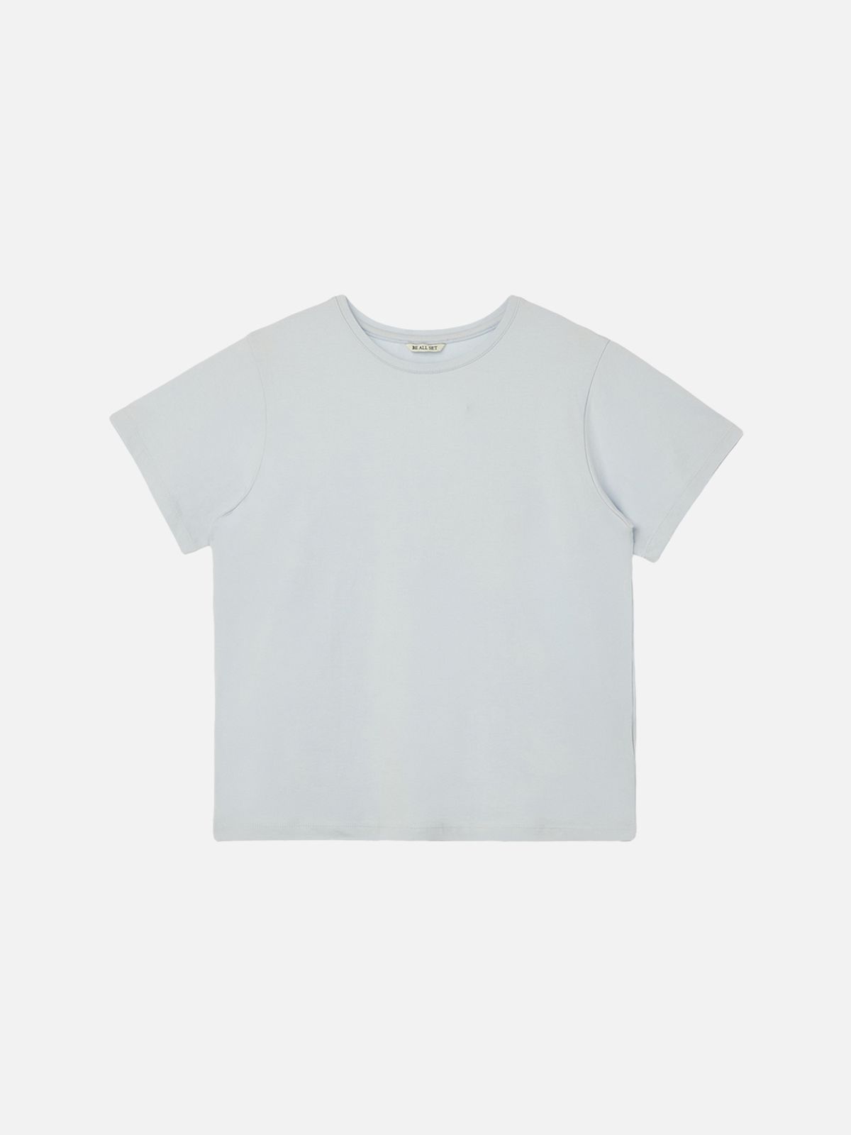 비올셋(BE ALL SET) Essential Modal T-Shirt_Sky Blue