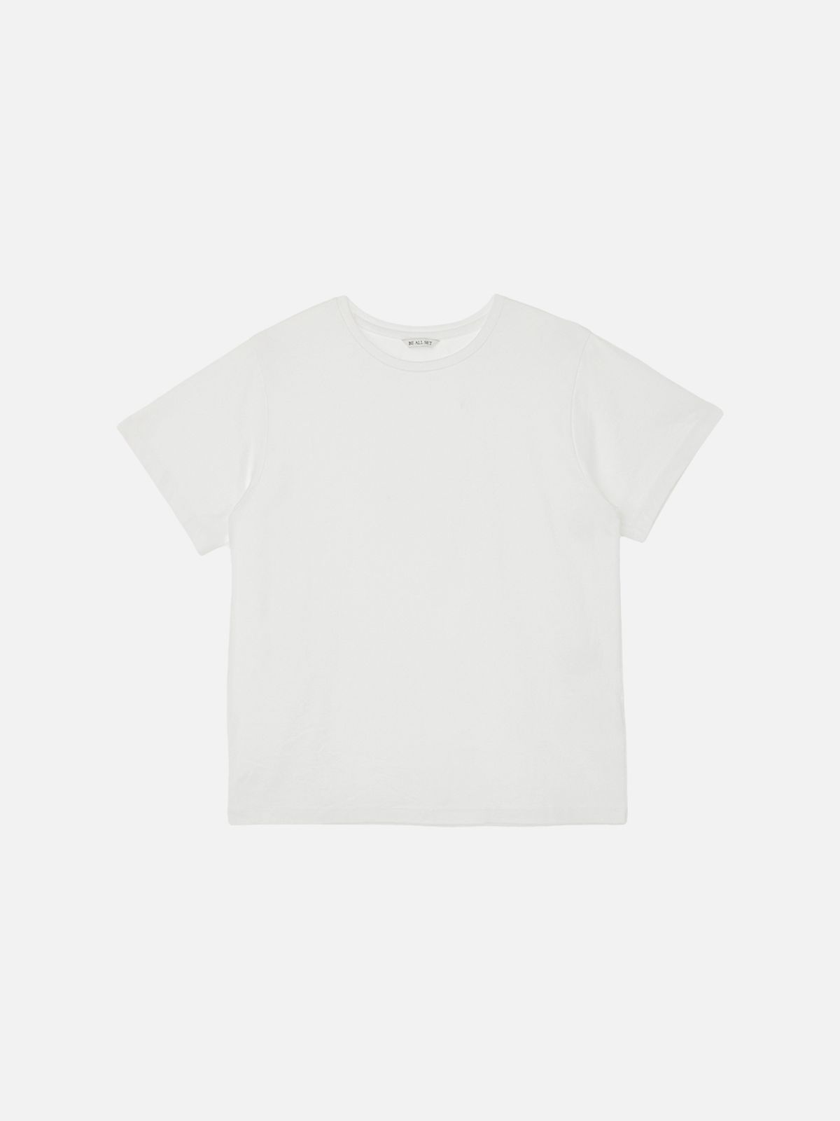 비올셋(BE ALL SET) Essential Modal T-Shirt_Ivory