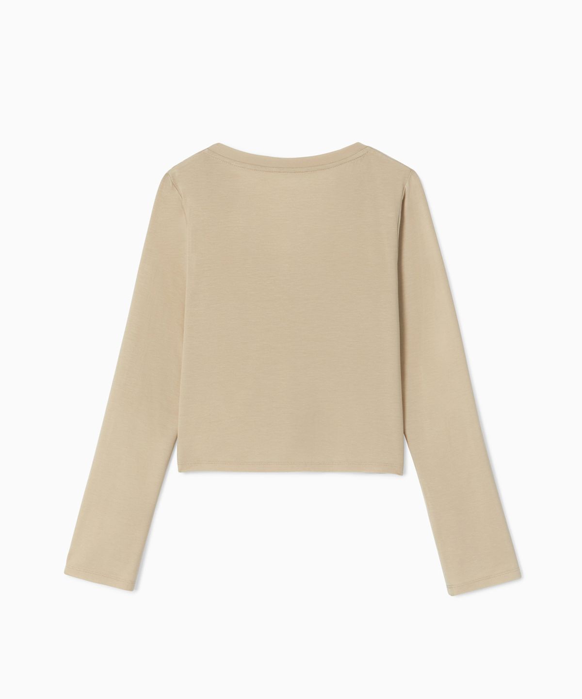 에스이오(s/e/o) SILKY V-NECK TEE SKIN