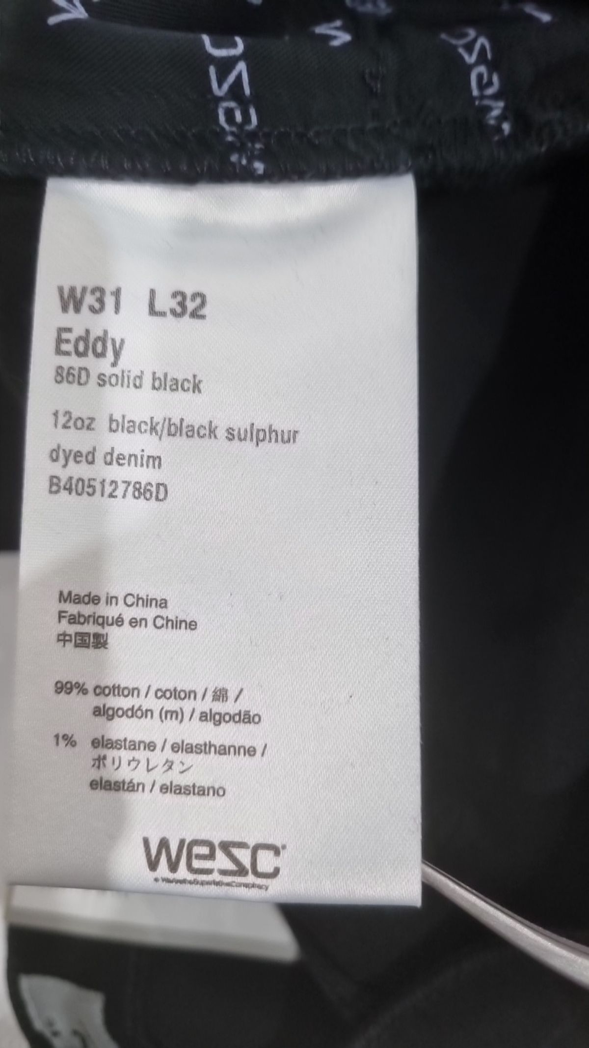 위에스씨(WESC) 청/데님 팬츠 W31 L32