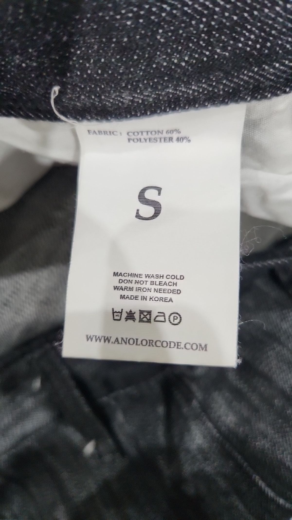 어널러코드(ANOLORCODE) 숏팬츠 S