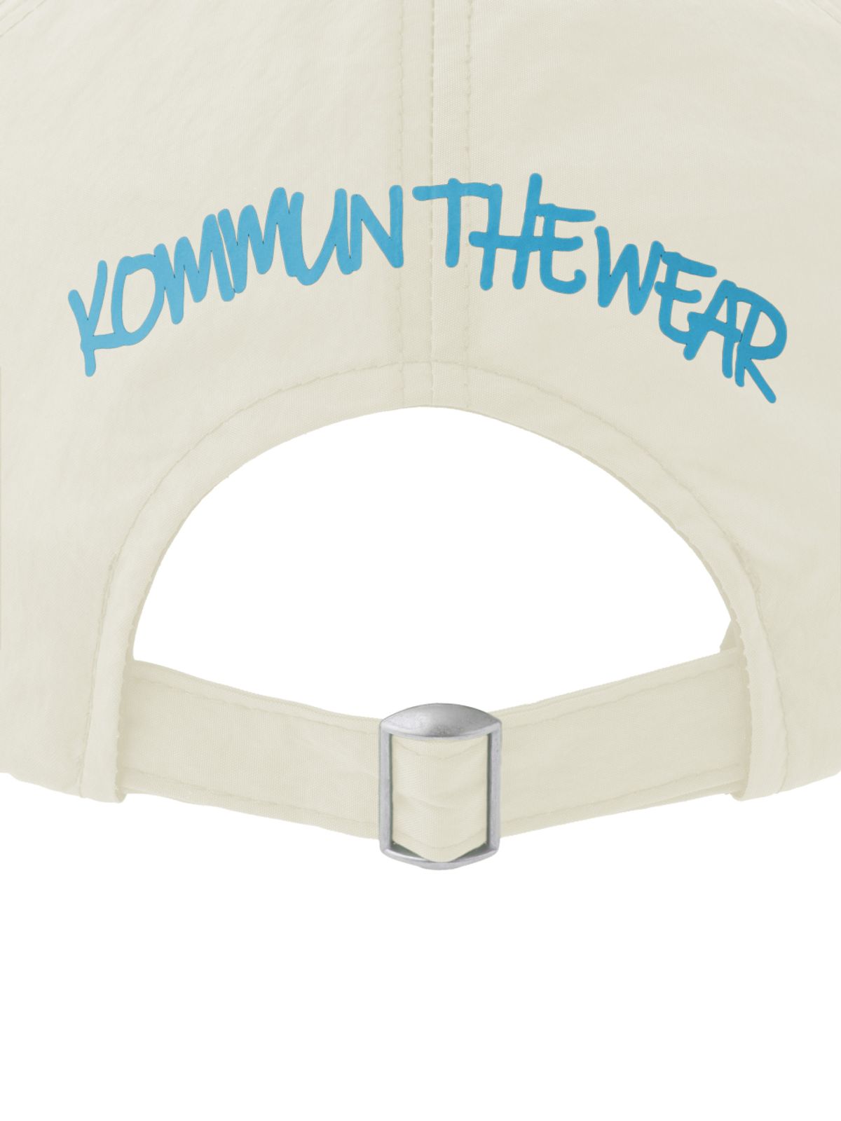 커뮨더웨어(KOMMUNTHEWEAR) 커뮨 심볼 라운드 캡 아이보리