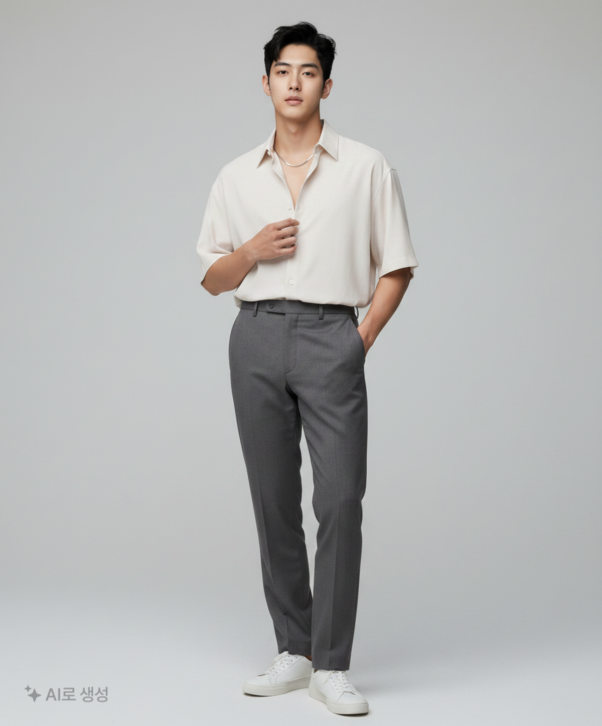 애습(ASP) 캐주얼 셔츠 M