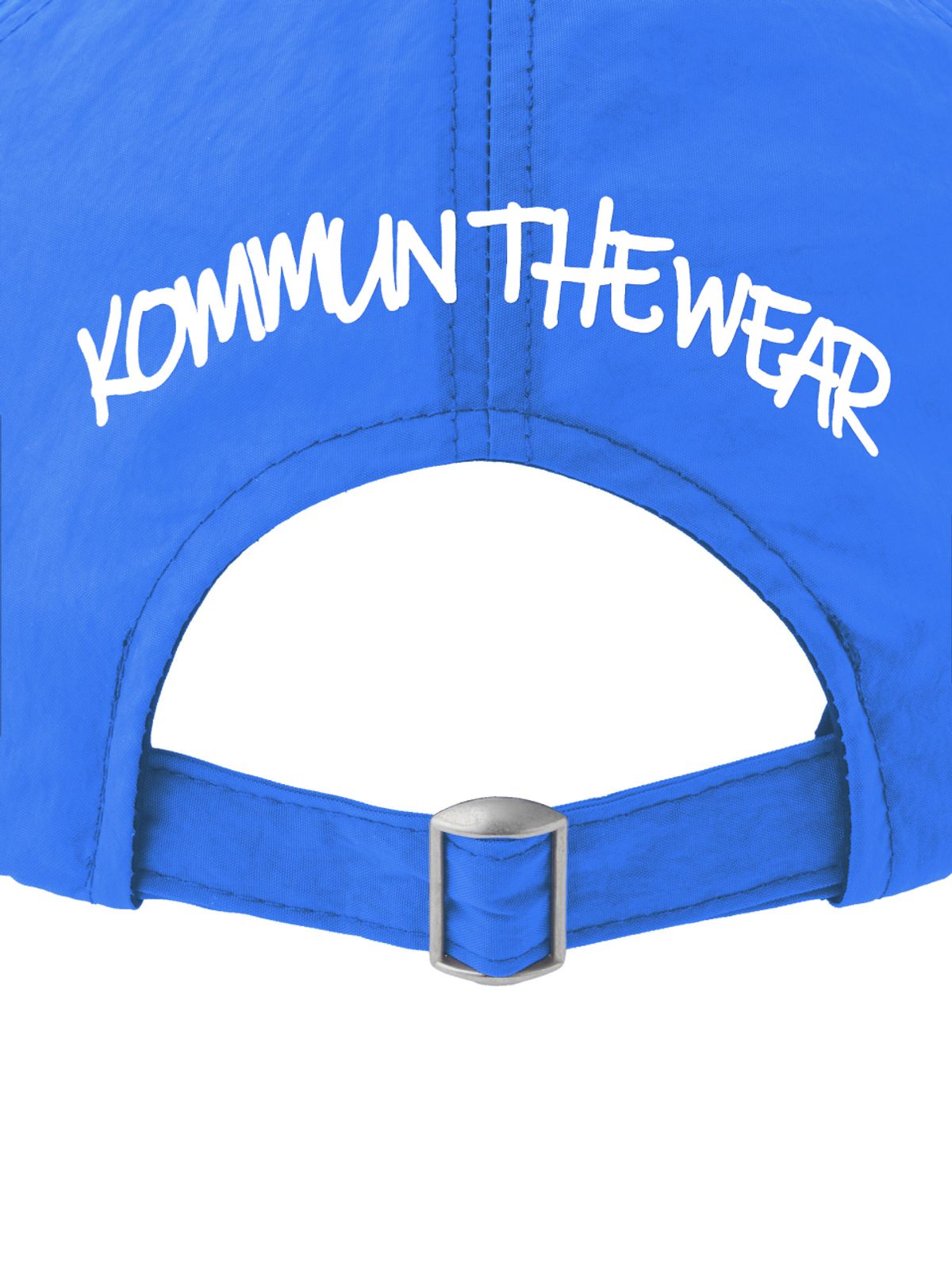 커뮨더웨어(KOMMUNTHEWEAR) 커뮨 심볼 라운드 캡 블루