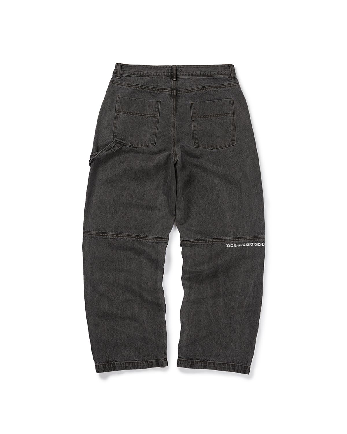 카락터(KARACTOR) Ptery double knee pants / Black