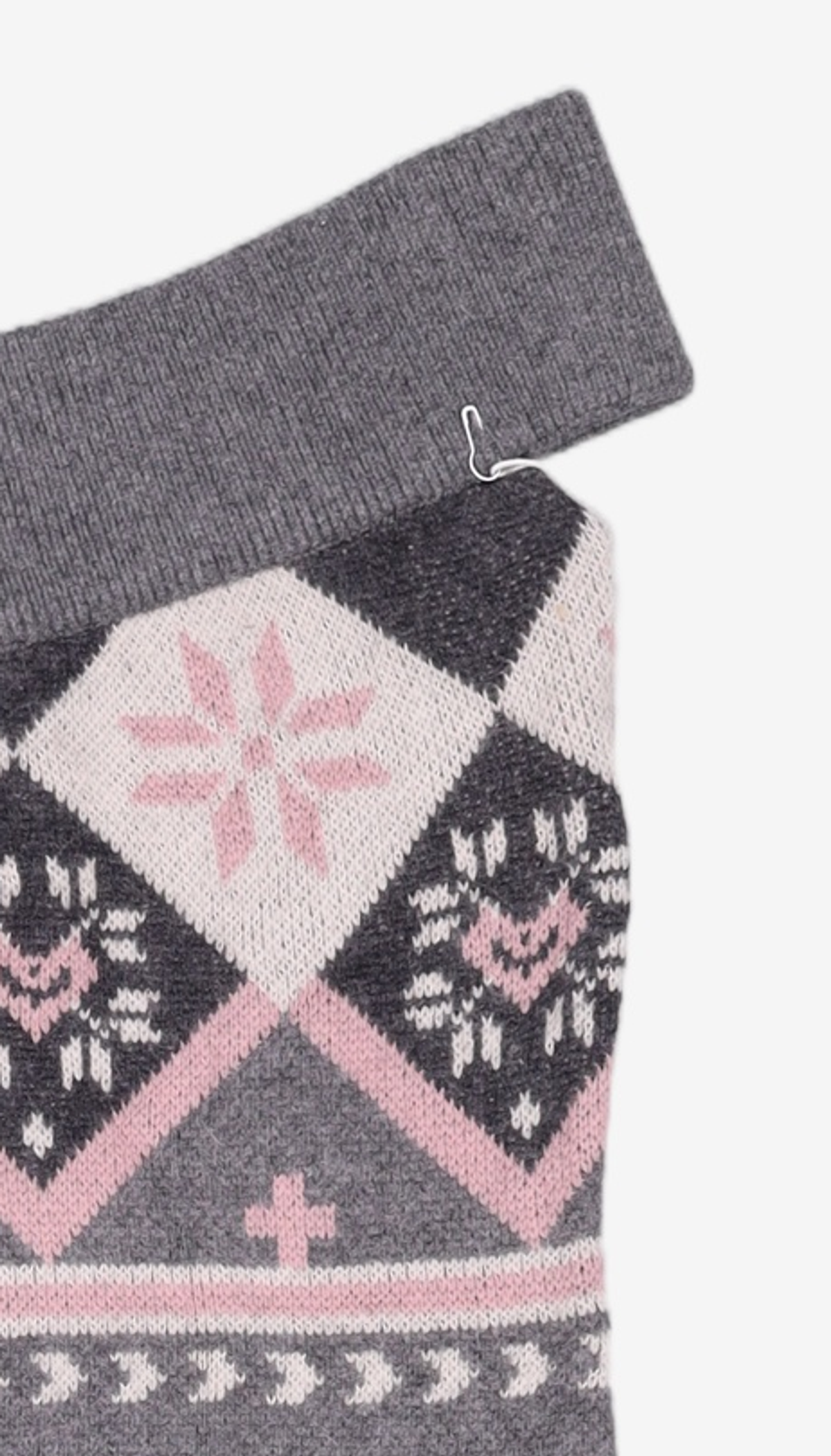 매드핑크(MADPINK) PAIR ISLE OFF SHOULDER KNIT DRESS F