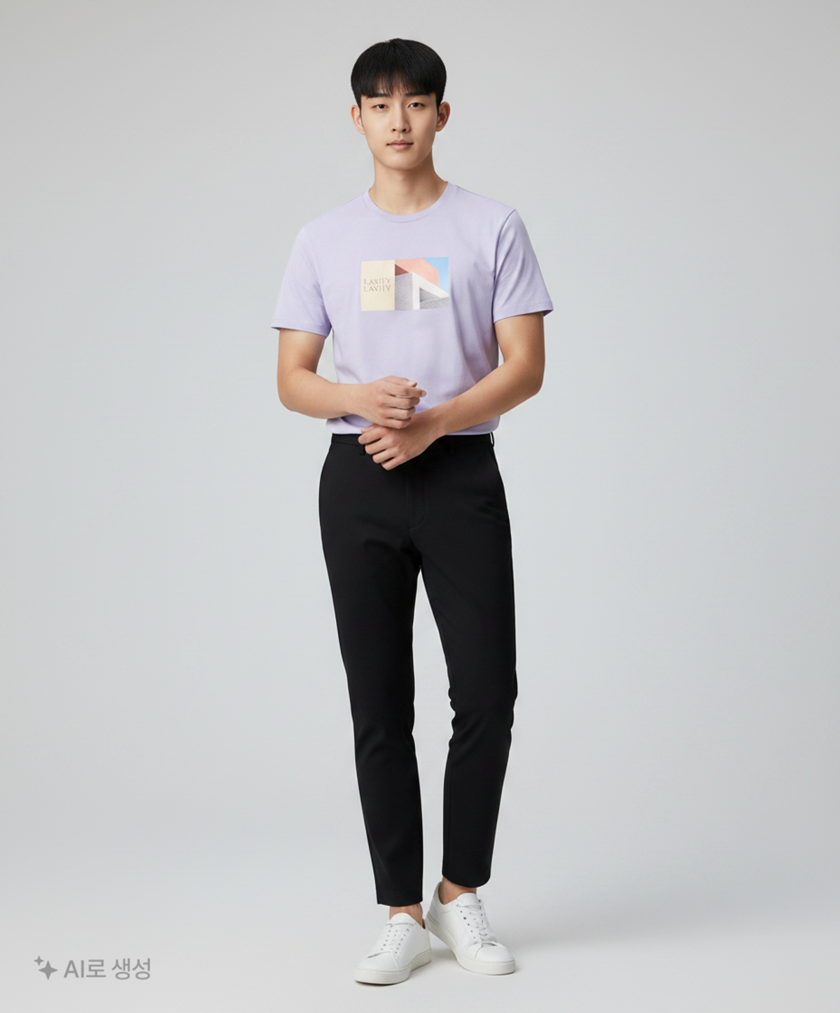 에이치커넥트(HCONNECT) 남성 실켓 크루넥 숏 슬리브 티셔츠(30270-031-404-05) 95