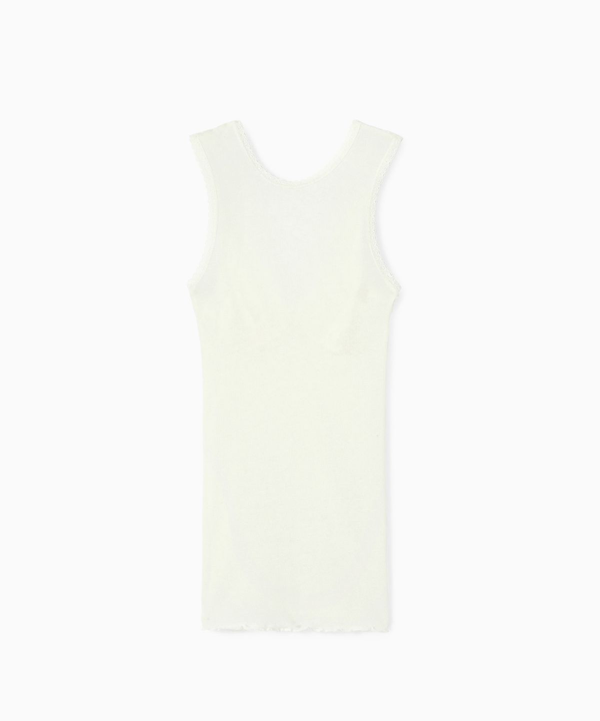 에스이오(s/e/o) DEEP V LACE SLEEVELESS IVORY