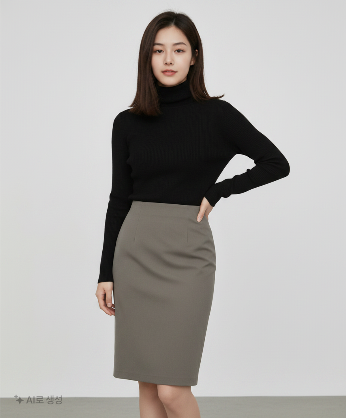 무신사 스탠다드(MUSINSA STANDARD) 롱스커트 L