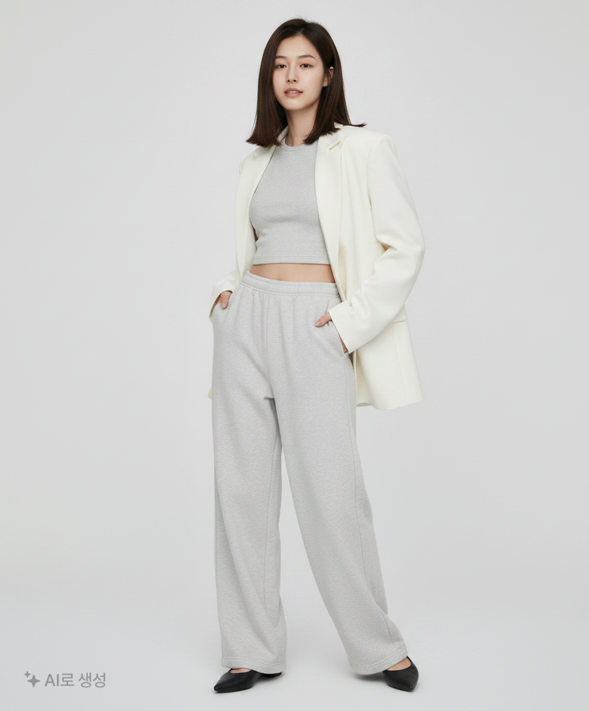 무신사 스탠다드(MUSINSA STANDARD) 트레이닝 팬츠 L