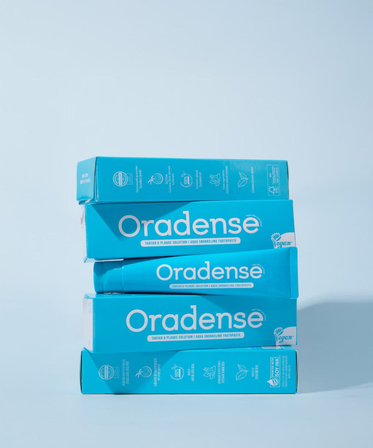 오라덴스(ORADENSE) 아쿠아스노클링 치석케어 치약 100g, 3개