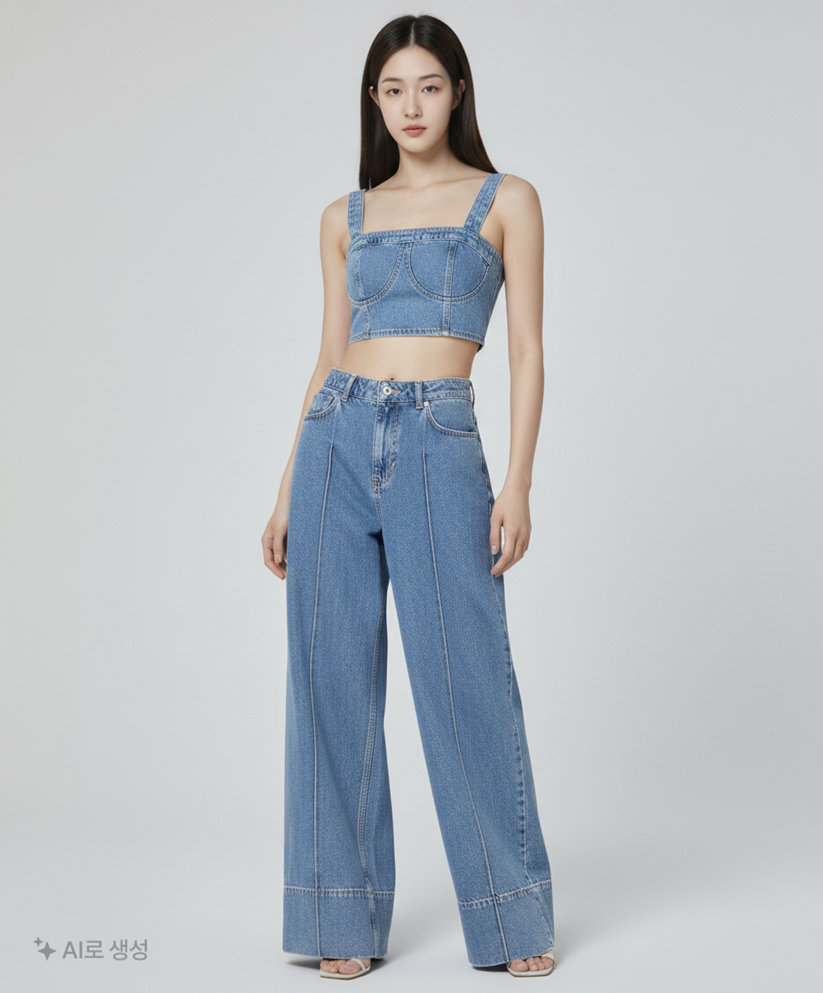 자라(ZARA) 청/데님 팬츠 36