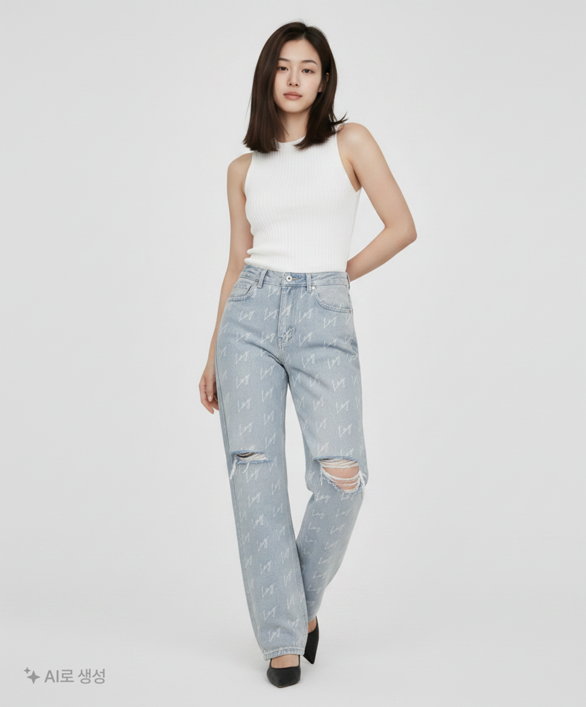와이이이엘(YEEL) 청/데님 팬츠 S