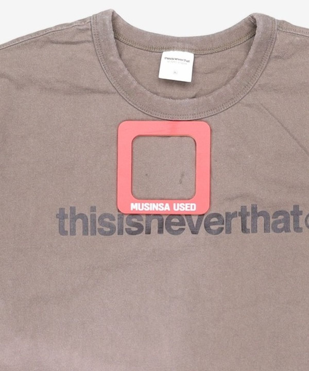 디스이즈네버댓(THISISNEVERTHAT) 긴소매 티셔츠 XL