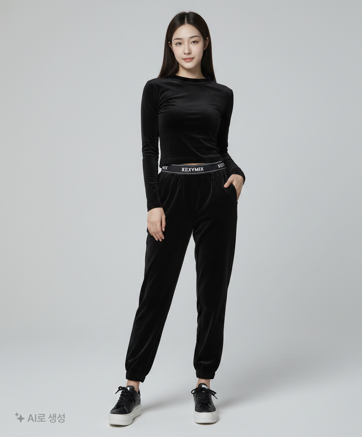 젝시믹스(XEXYMIX) 조거 팬츠 S