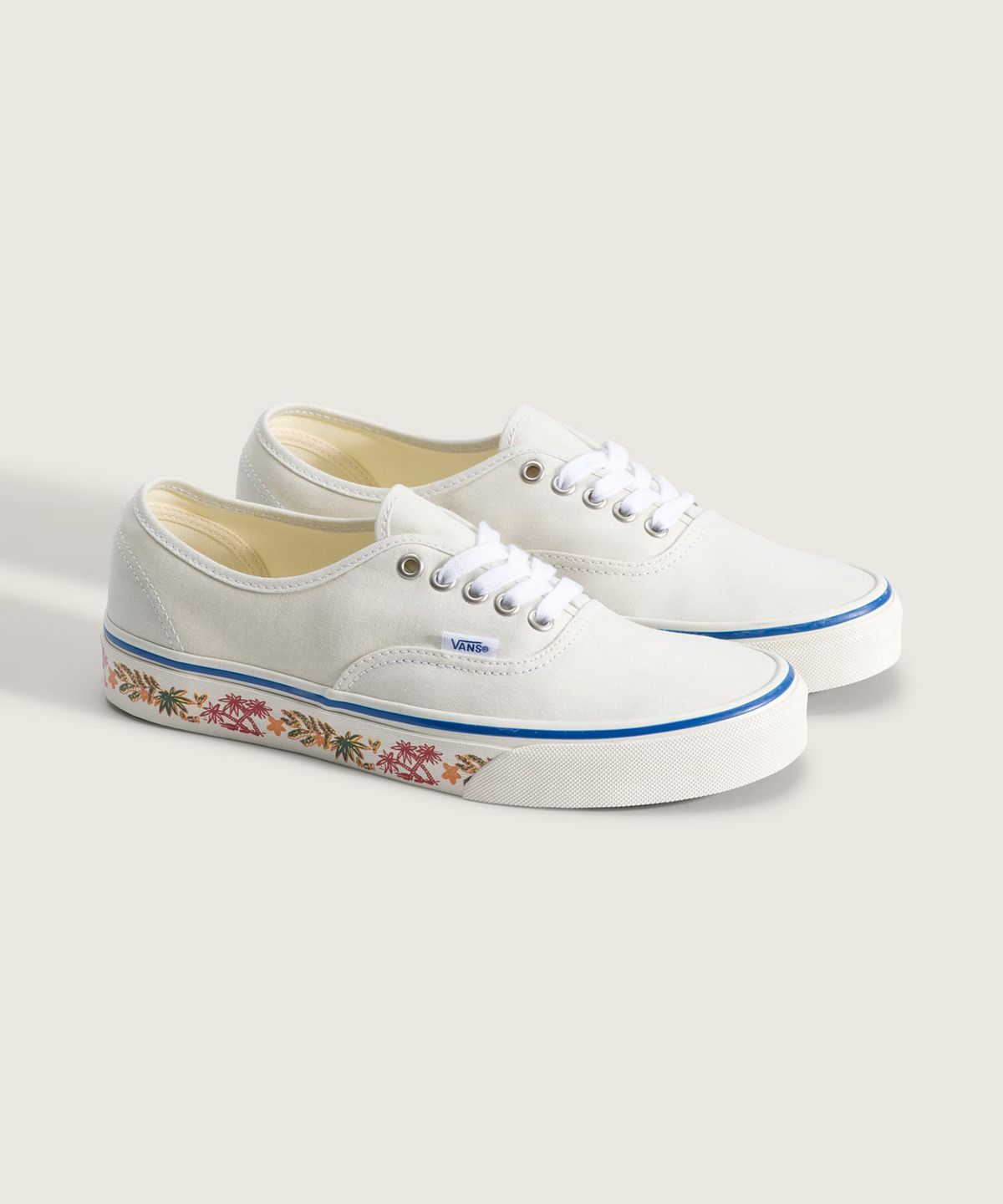반스(VANS) 어센틱 - (사이드월 프린트) 마시멜로우 / VN000Z74CCZ1