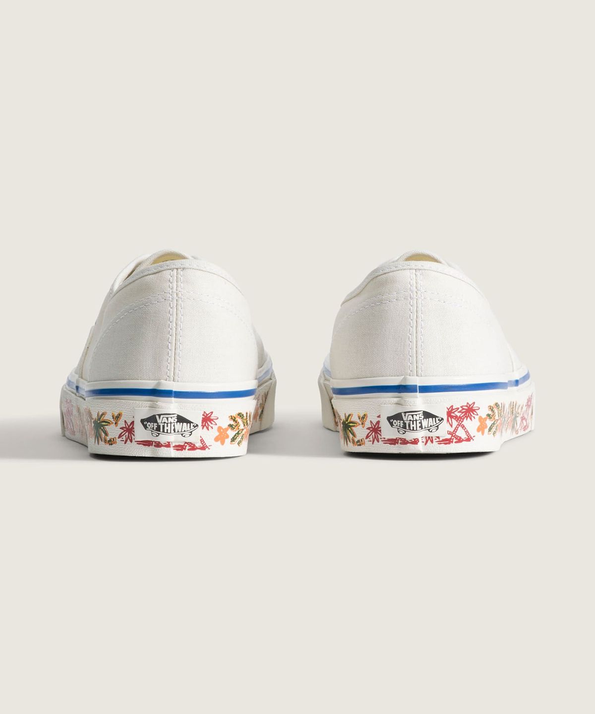 반스(VANS) 어센틱 - (사이드월 프린트) 마시멜로우 / VN000Z74CCZ1