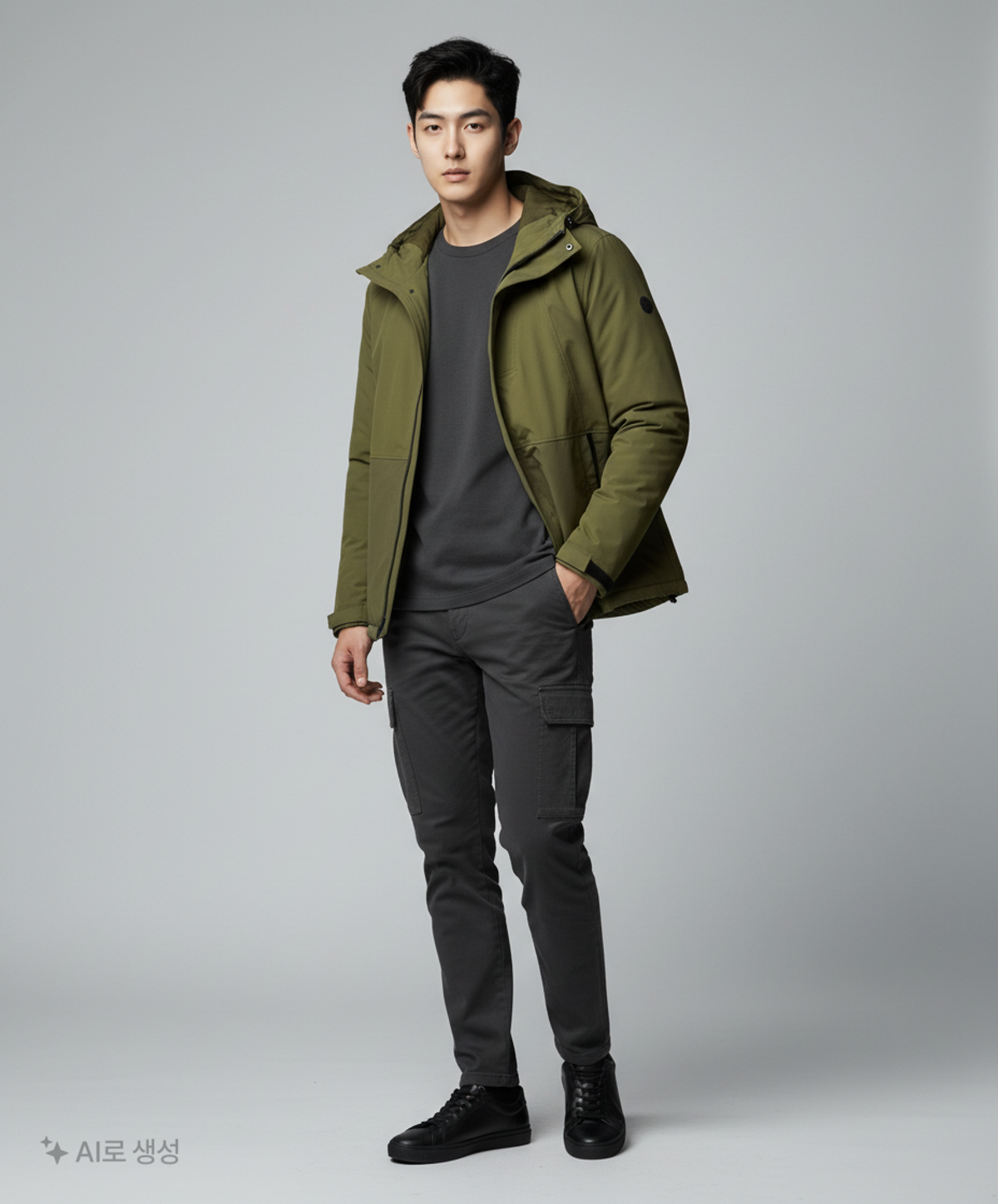 에이치앤엠(H&M) 아노락 재킷 M