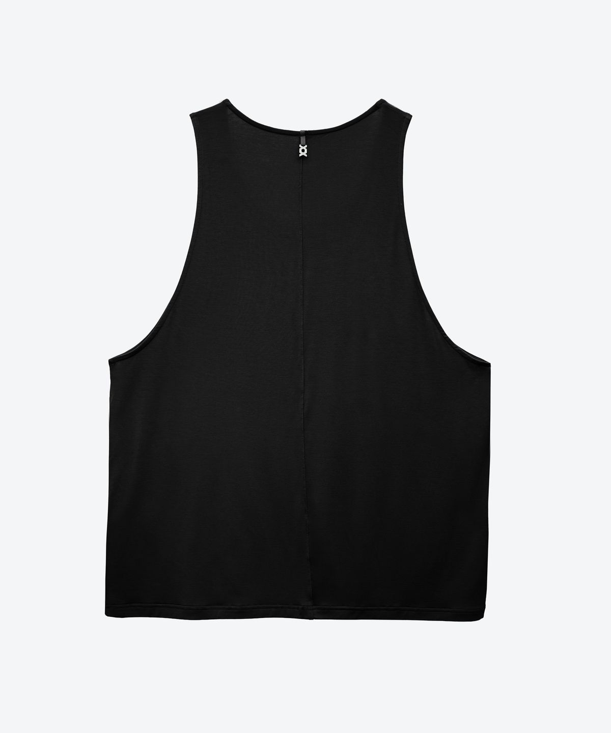 언티지(UNTAGE) 내로우 숄더 실키 민소매 티셔츠[Black(UNISEX)]_UTT-ST64