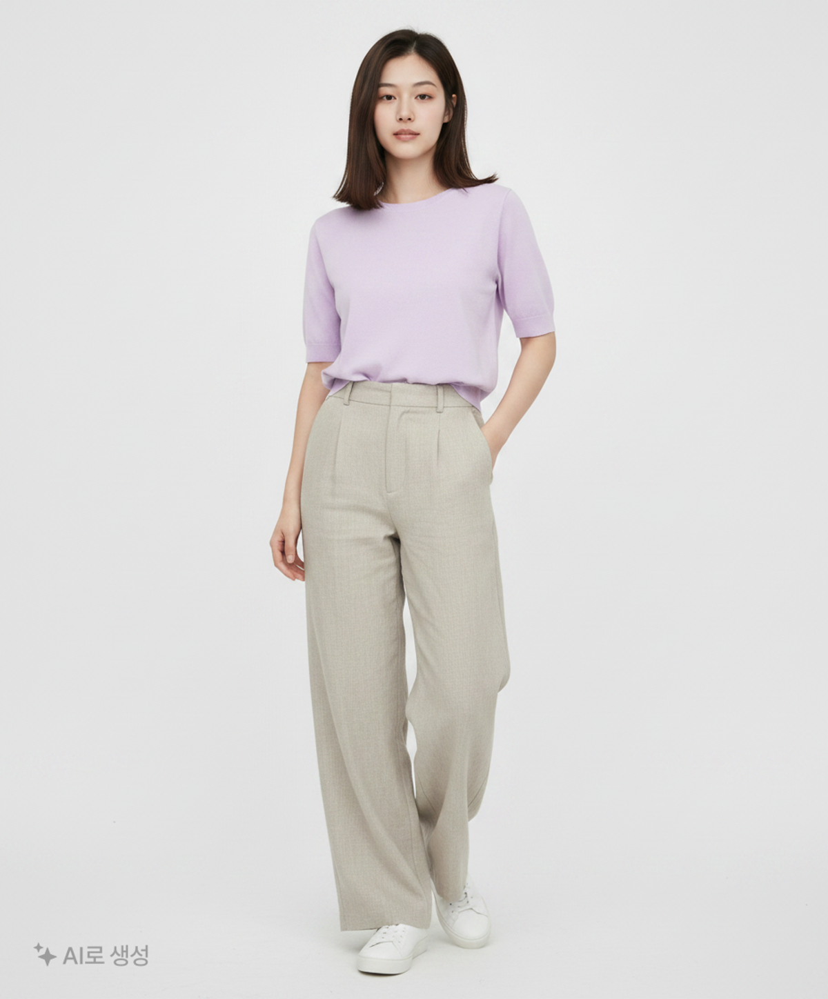 미쏘(MIXXO) 에센셜 반팔 풀오버_MIWKAD510T M