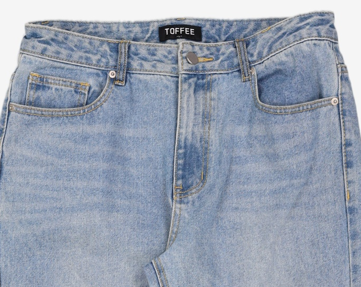 토피(TOFFEE) 청/데님 팬츠 L