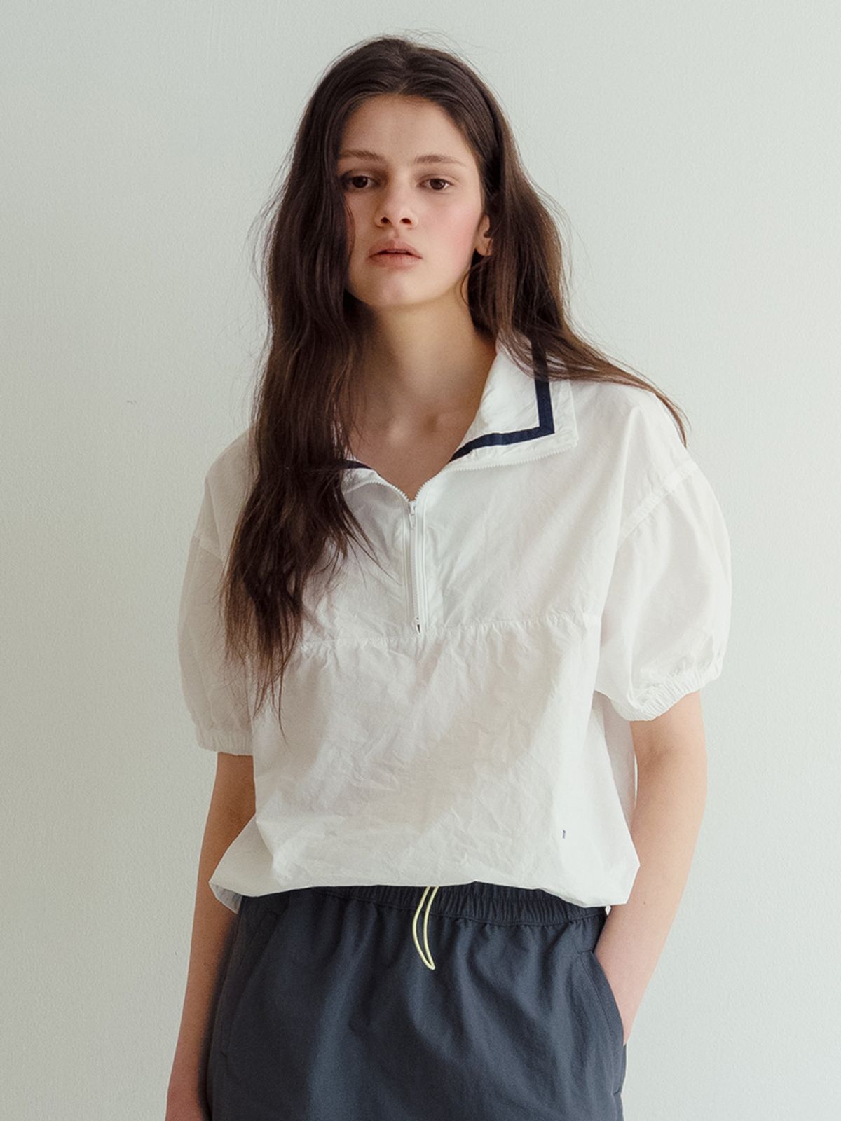 뮈르뮈르(MURMURE) 오하이 라인 스트링 스커트_Ohai Skirt