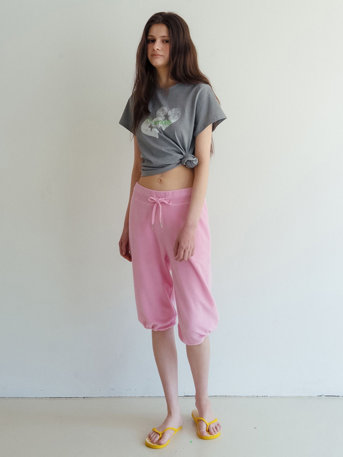 뮈르뮈르(MURMURE) 뮈르 하트 프린트 티_Murmure T-shirt