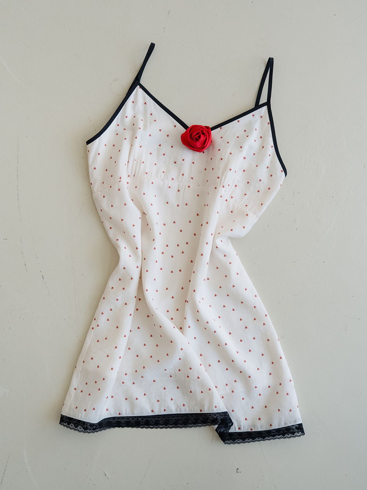 뮈르뮈르(MURMURE) 데시아 하트 레이스 원피스_Desia Dress
