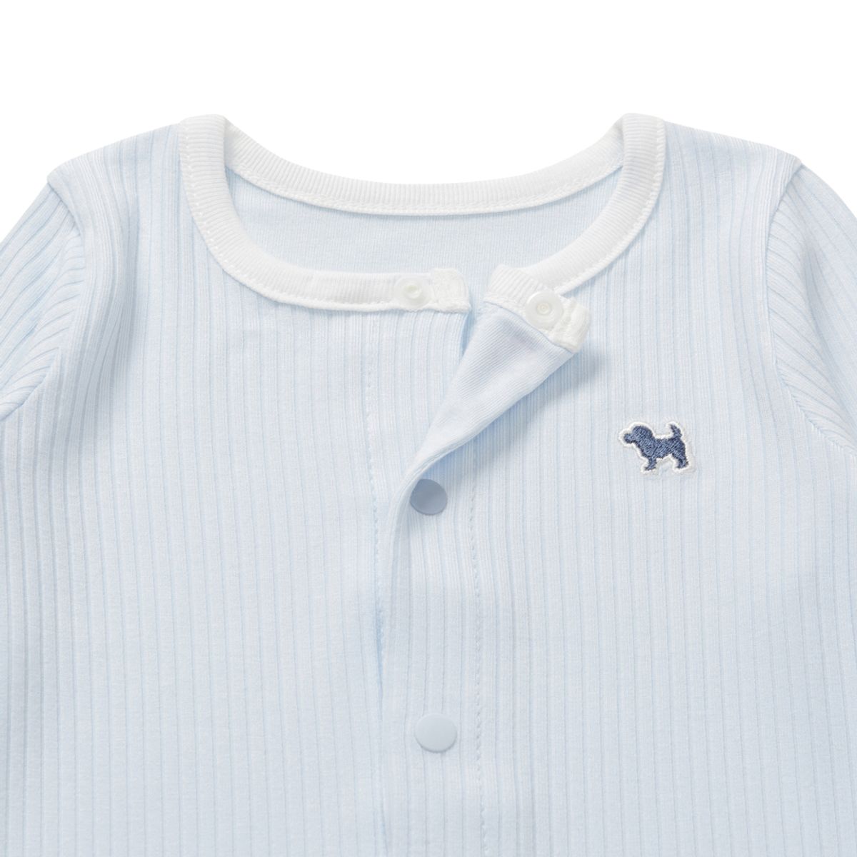 블루독 베이비(BLUEDOGBABY) 말랑골지세트우주복A (46A70-041-17)