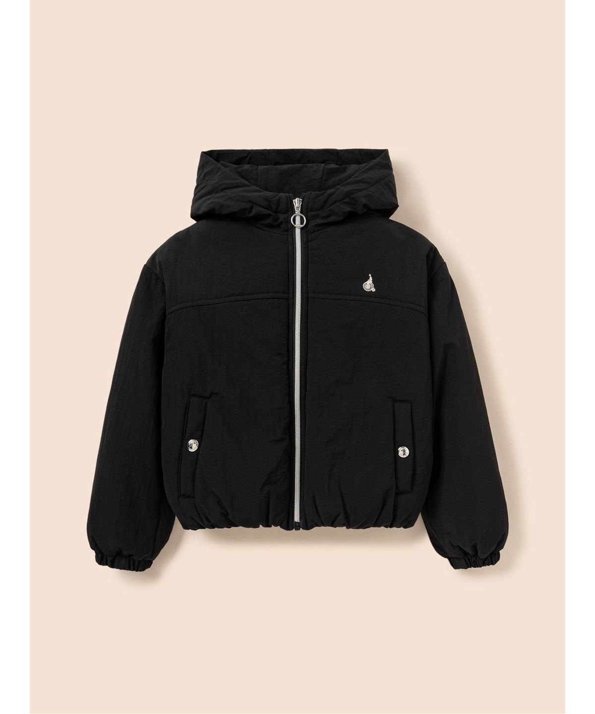 빈폴 키즈(BEANPOLE KIDS) 여아 숏 패딩 점퍼  블랙 (BI6138G035)