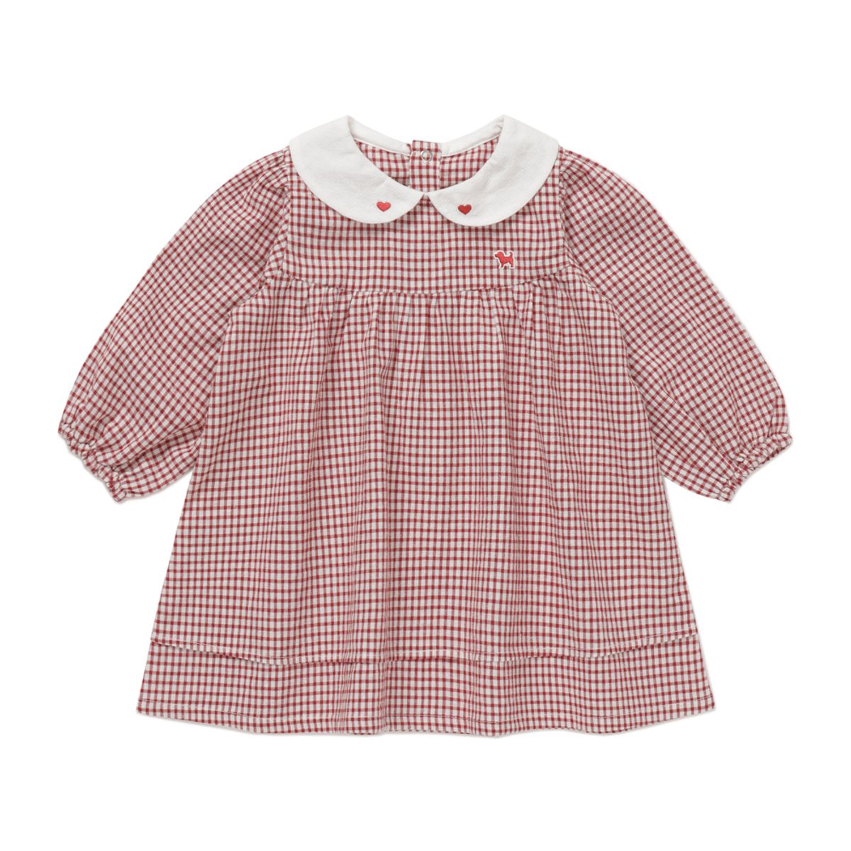 블루독 베이비(BLUEDOGBABY) 쁘띠 체크 드레스SET (46A13-400-03)