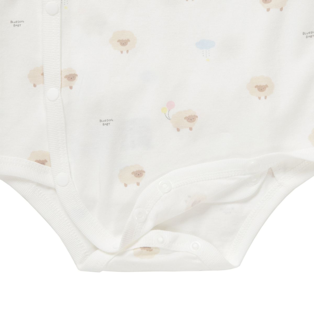 블루독 베이비(BLUEDOGBABY) 해피메이배내바디슈트 (46A70-040-01)