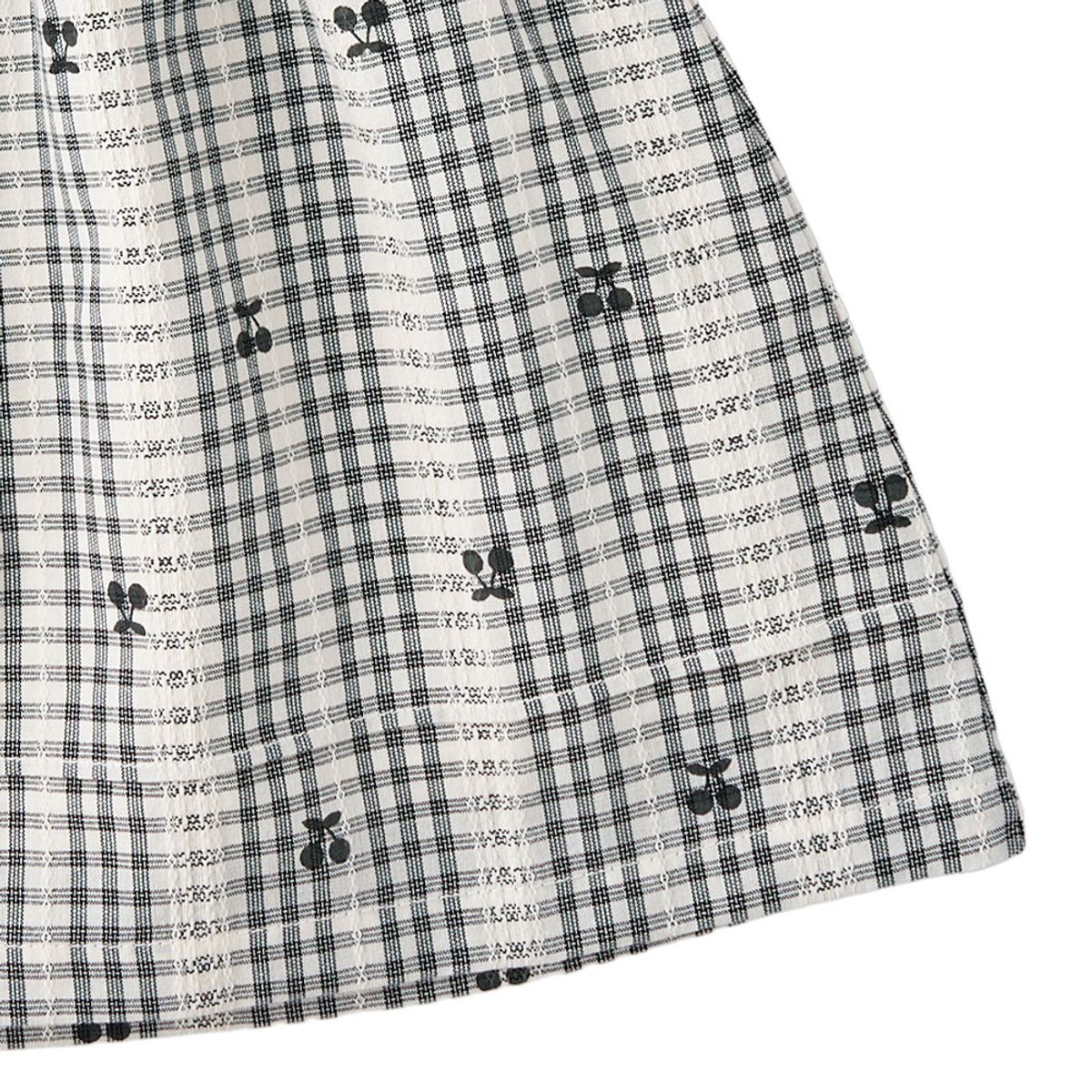 밍크뮤(MINKMUI) 모노리본체크드레스 (36A12-400-03)