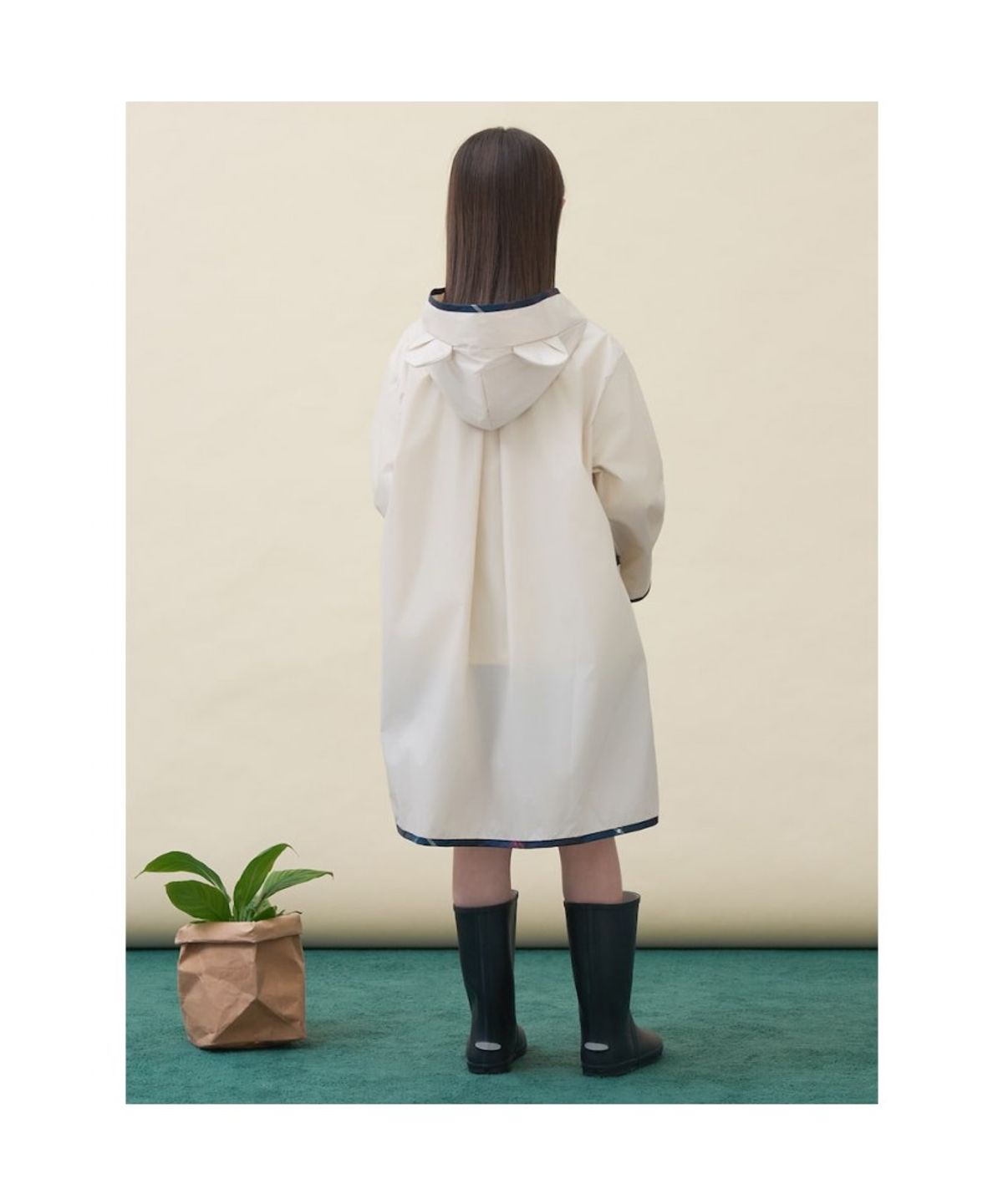 빈폴 키즈(BEANPOLE KIDS) 귀달이 우비  베이지 (BI6639U01A)