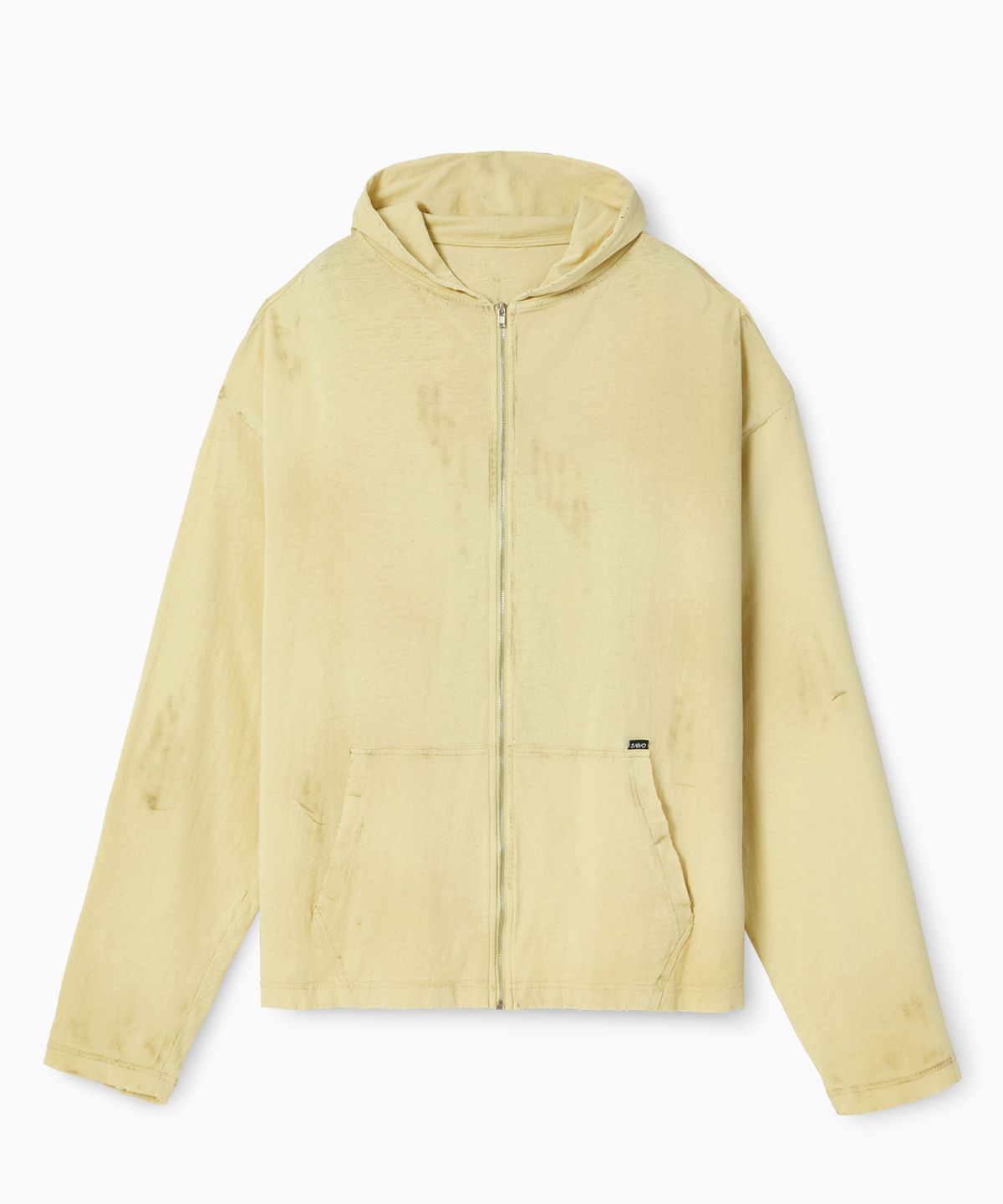 에스이오(s/e/o) LIGHTWEIGHT LOOSE HOODIE ZIP-UP LIME