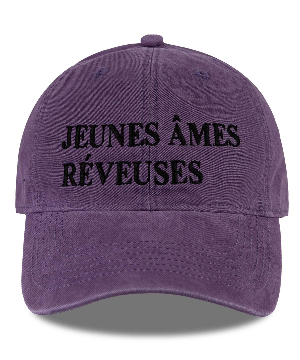 윅(WICK) JEUNES AMES 카치온 볼캡-퍼플