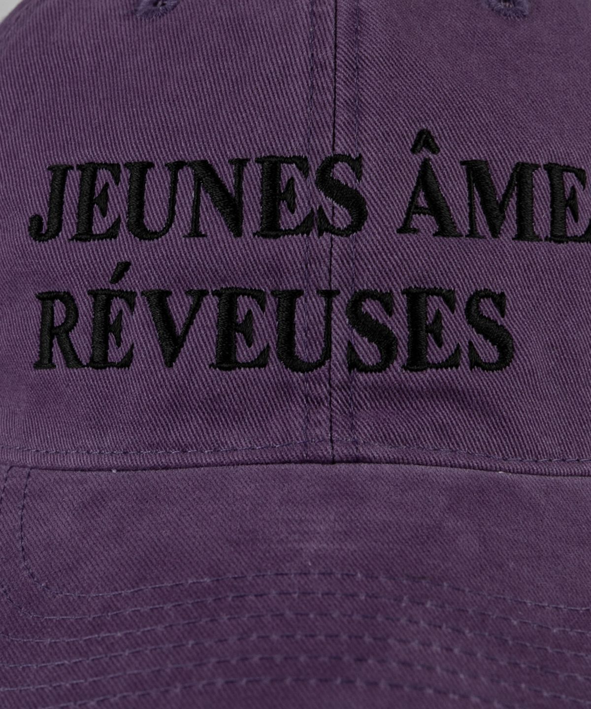 윅(WICK) JEUNES AMES 카치온 볼캡-퍼플