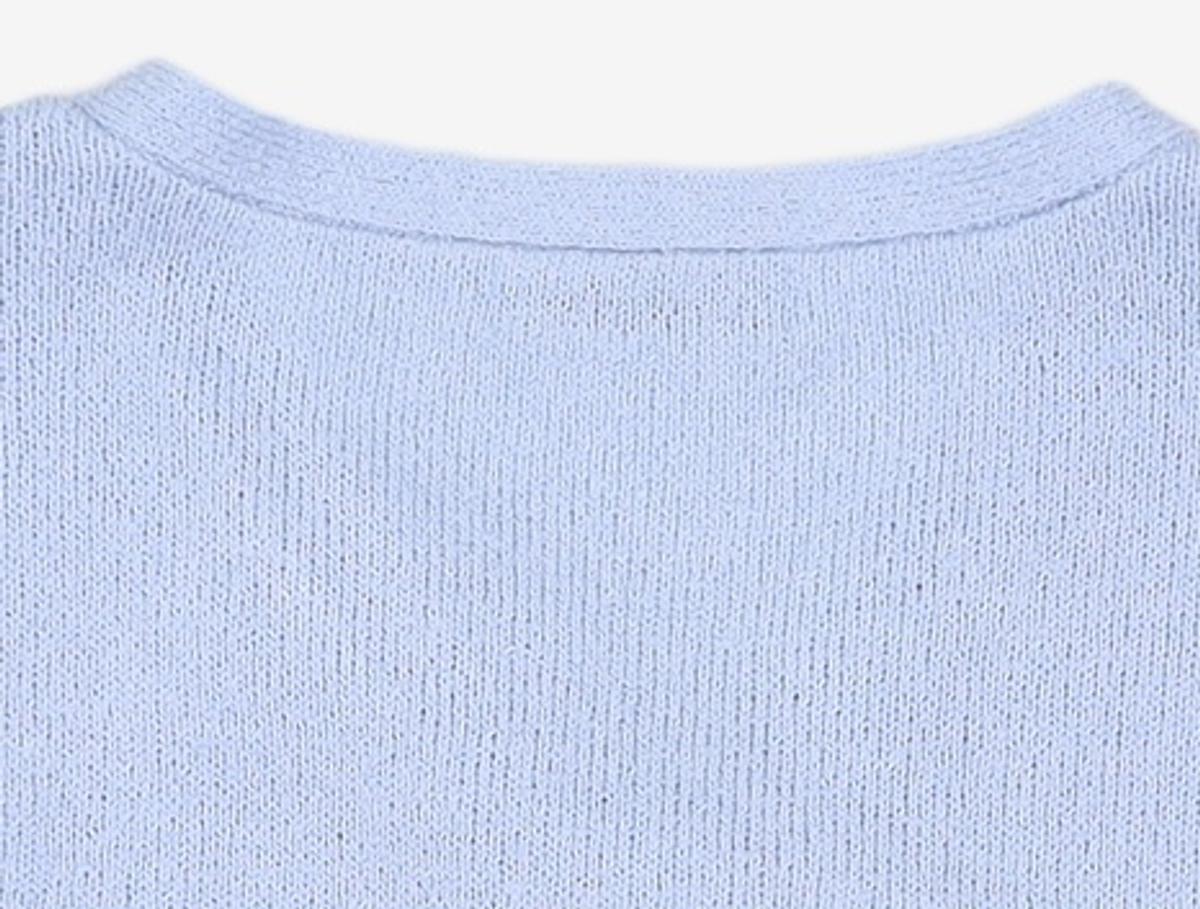 미쏘(MIXXO) 부클 리본 가디건_MIWCKE524T S