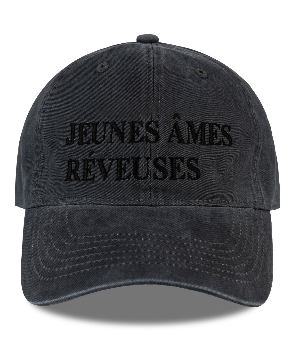 윅(WICK) JEUNES AMES 카치온 볼캡-차콜