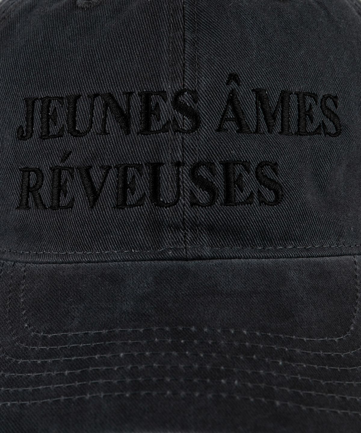 윅(WICK) JEUNES AMES 카치온 볼캡-차콜