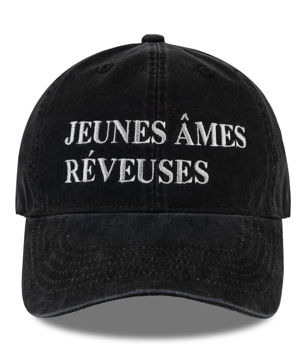 윅(WICK) JEUNES AMES 카치온 볼캡-블랙