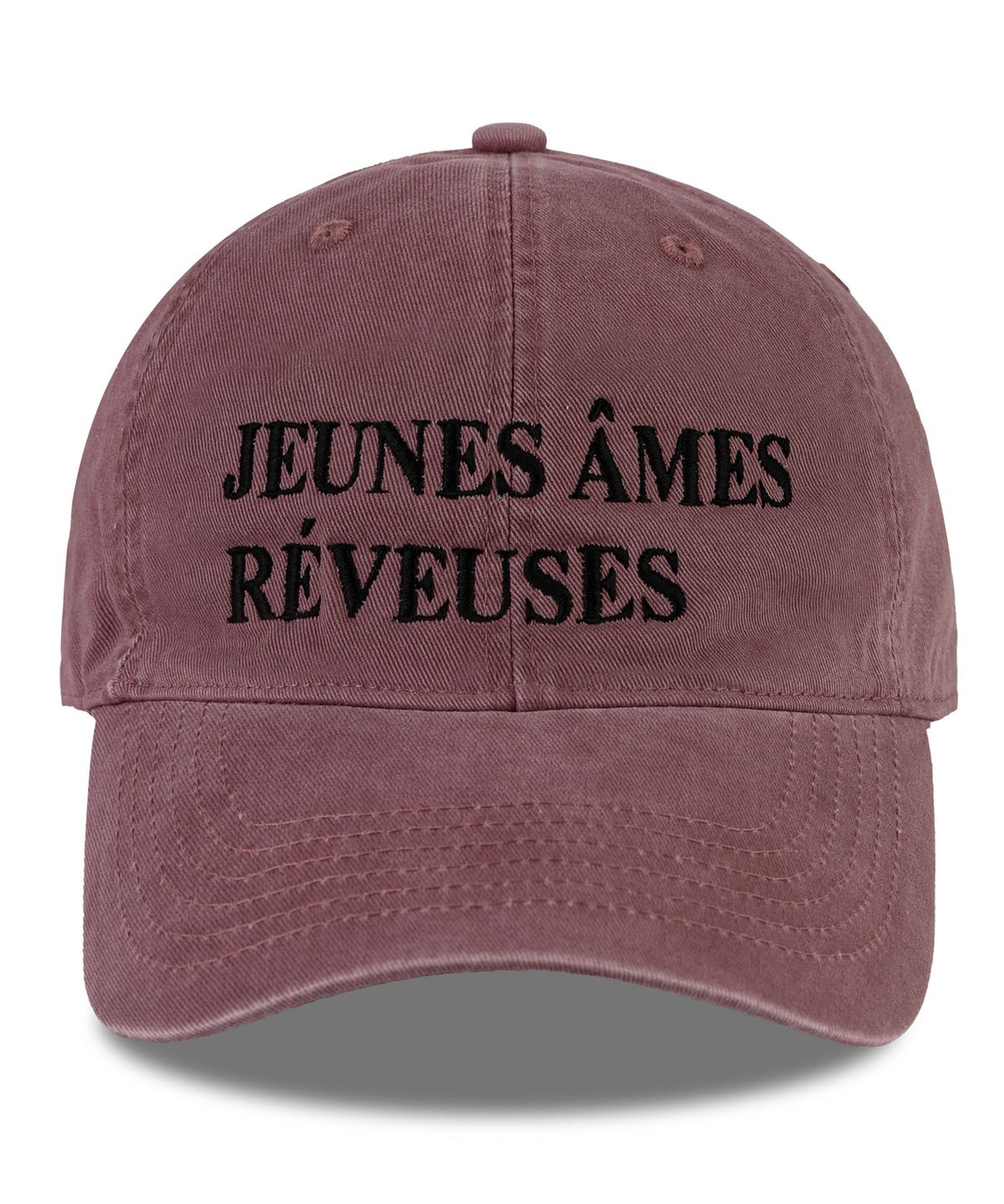 윅(WICK) JEUNES AMES 카치온 볼캡-버건디