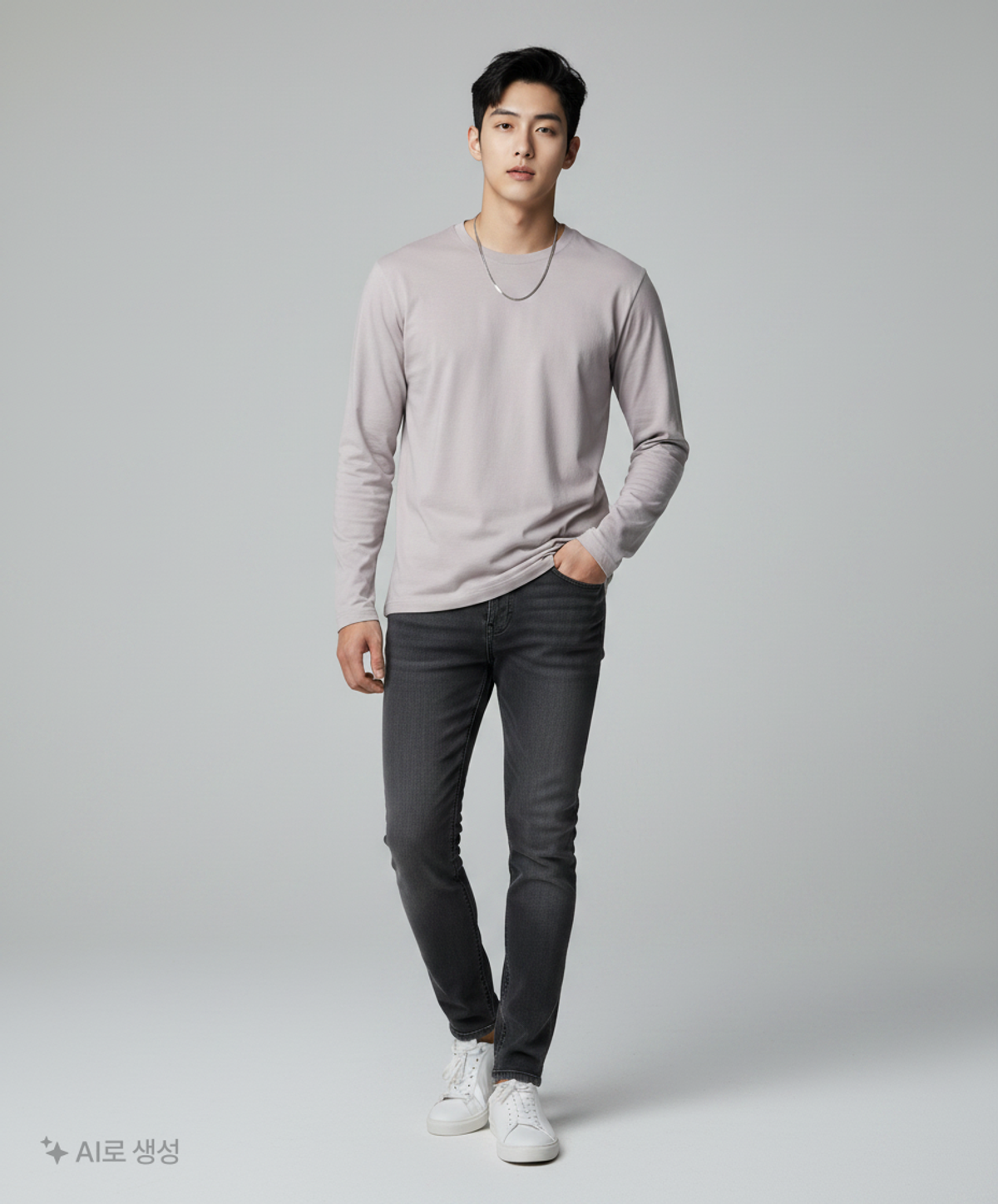 지오다노(GIORDANO) 긴소매 티셔츠 M