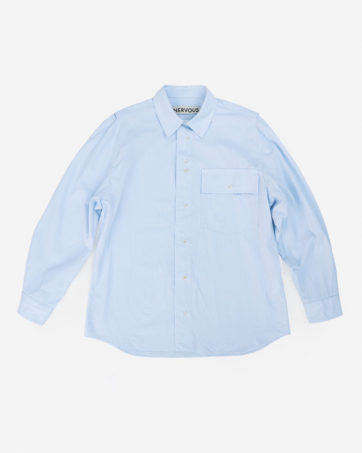 너버스(NERVOUS) SIGNATURE SHIRT _ blue stripe