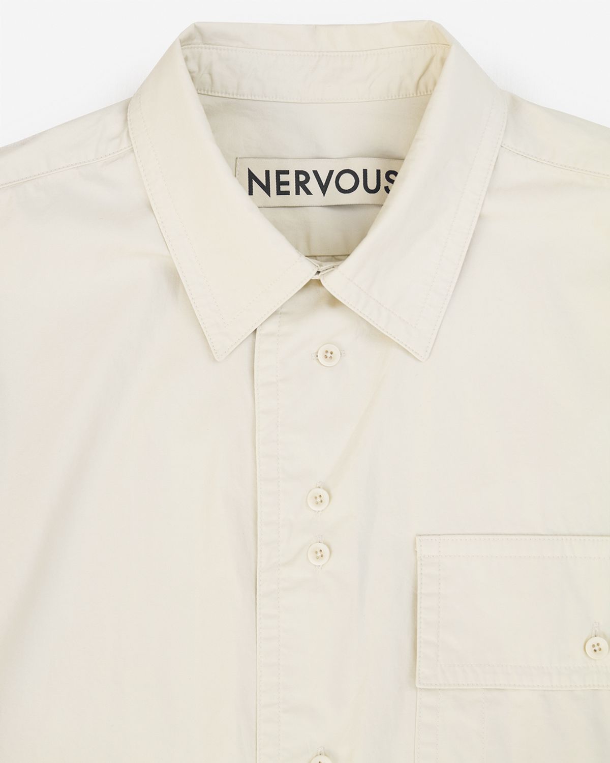 너버스(NERVOUS) SIGNATURE SHIRT _ beige