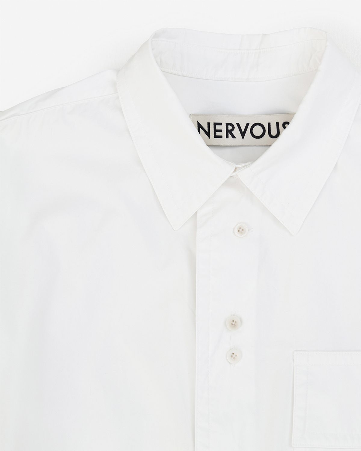너버스(NERVOUS) SIGNATURE SHIRT _ white