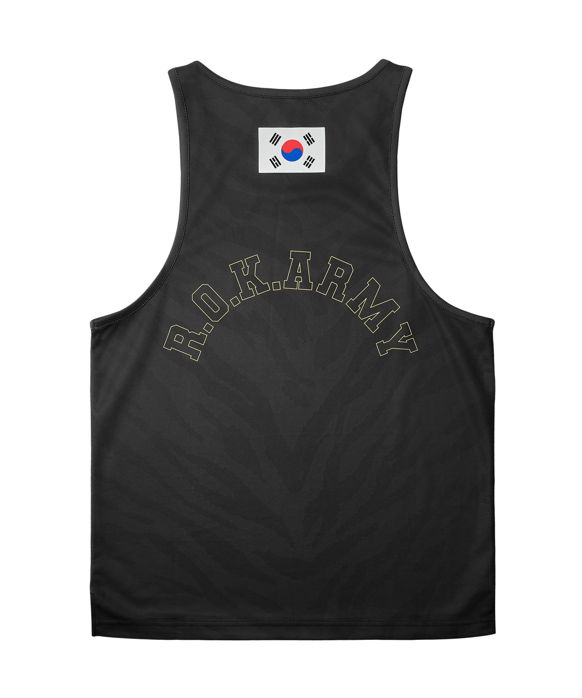 대한민국 육군(REPUBLIC OF KOREA ARMY) 트레이닝 싱글렛 - 블랙