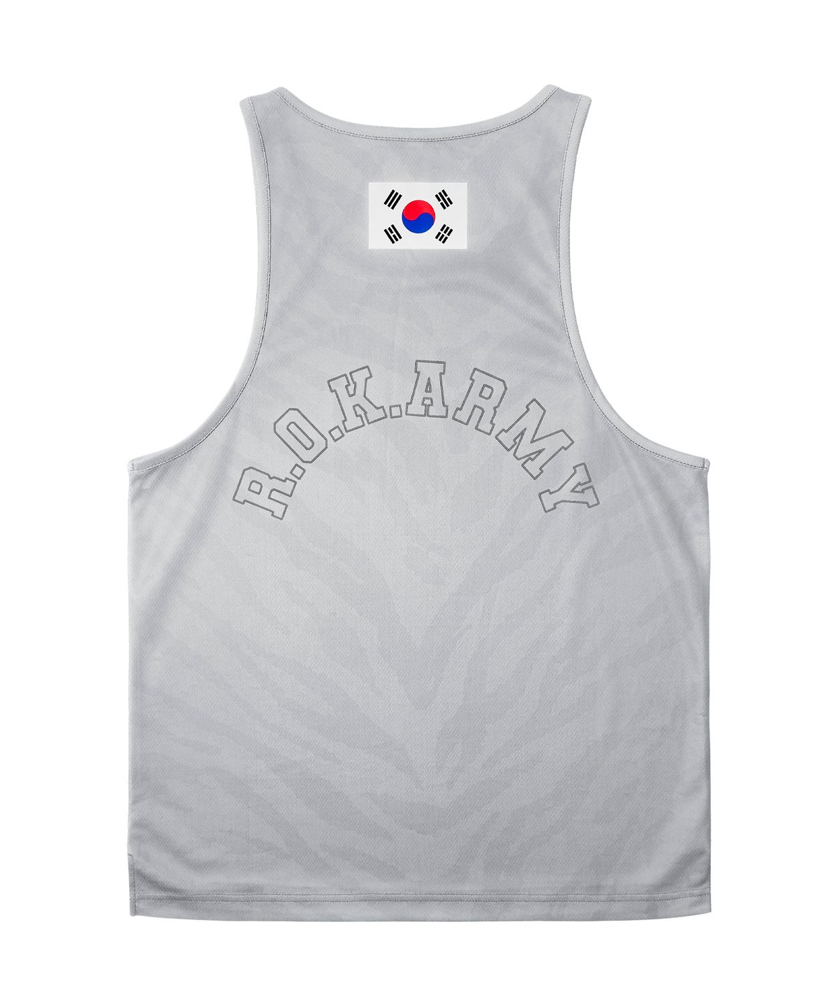 대한민국 육군(REPUBLIC OF KOREA ARMY) 트레이닝 싱글렛 - 화이트