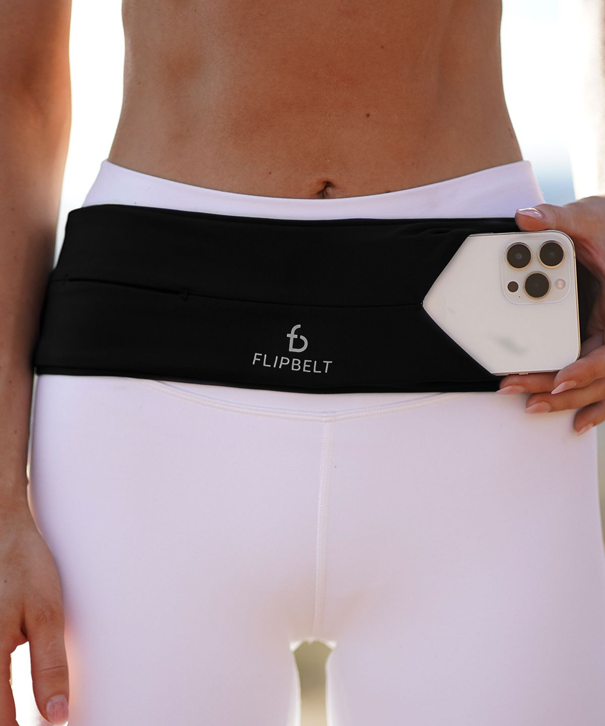 플립벨트(FLIPBELT) 클래식 러닝 벨트 스포츠힙색 걸리팝 핑크