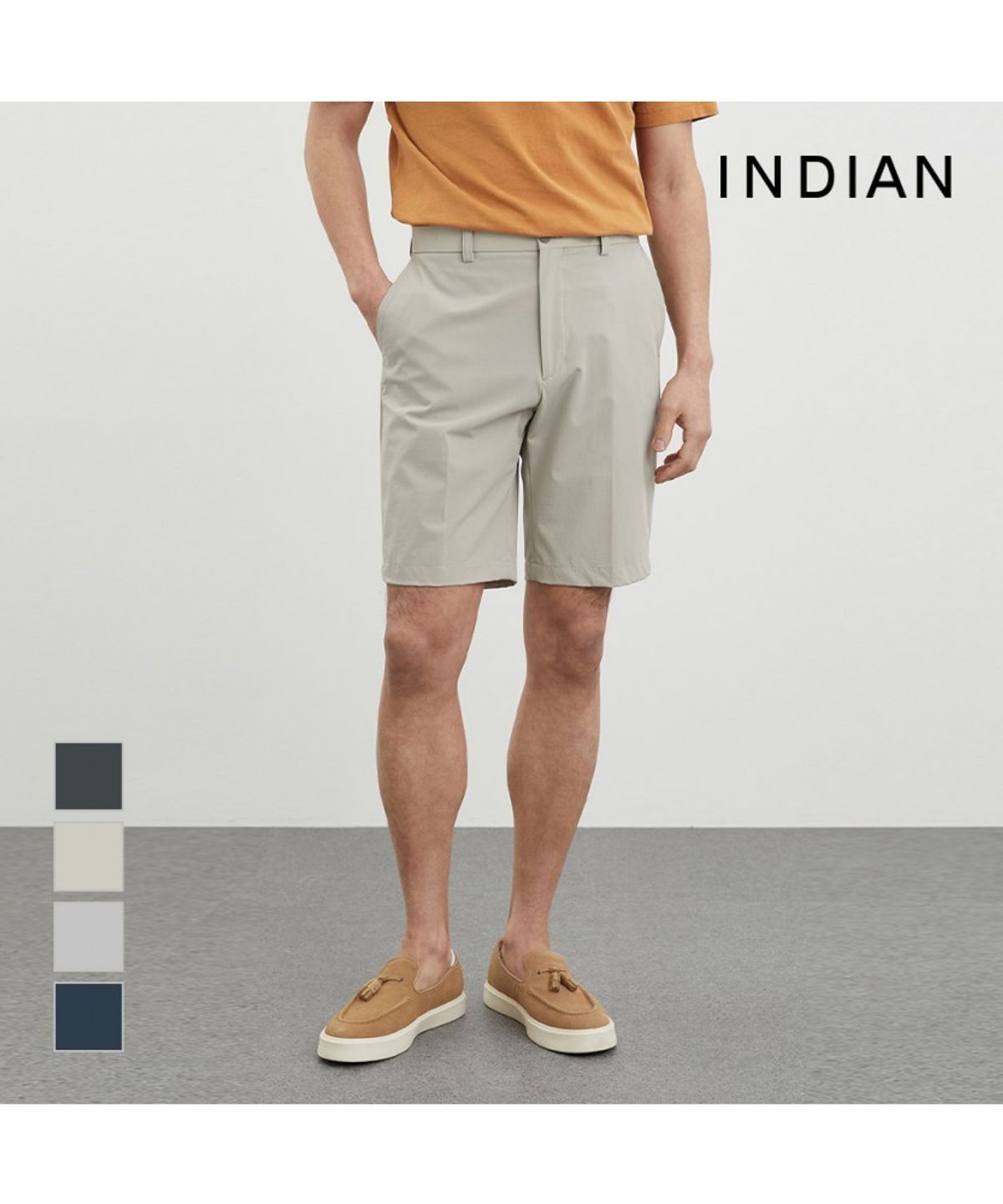 인디안(INDIAN) 컬러 반바지_MITDS4M4441
